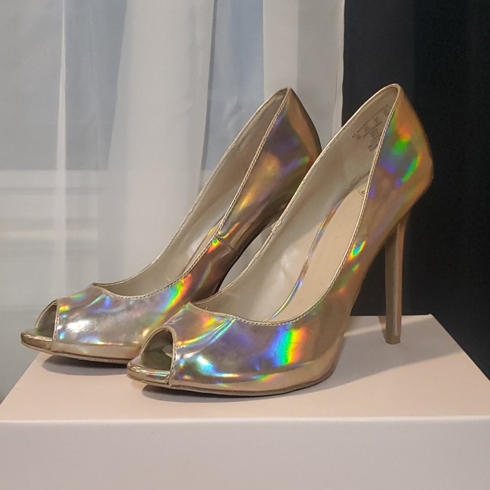 Open Toe High Heels